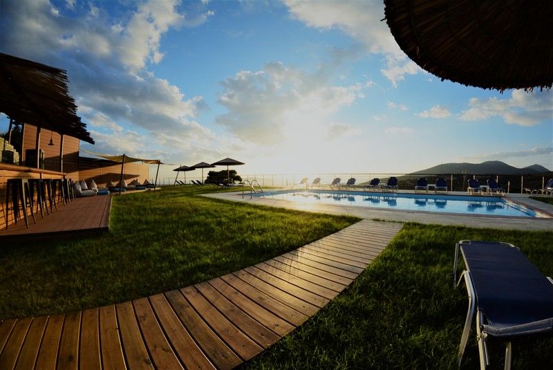 Filion Eco Hotel & Suites Néa Stýra Eksteriør bilde